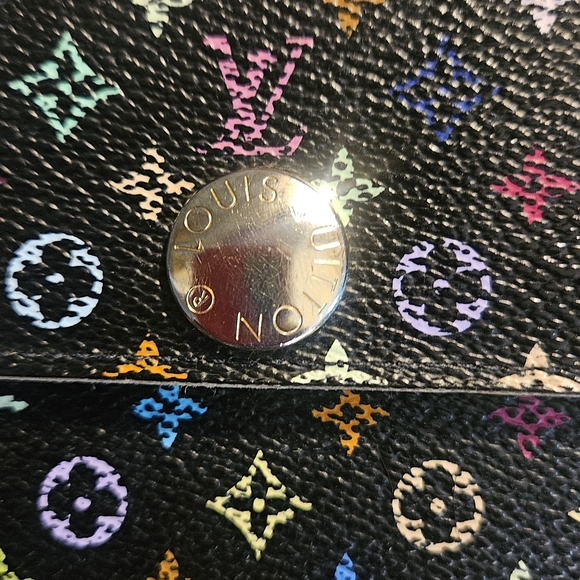 Louis Vuitton Black Murakami Long Wallet - Picture 4 of 10